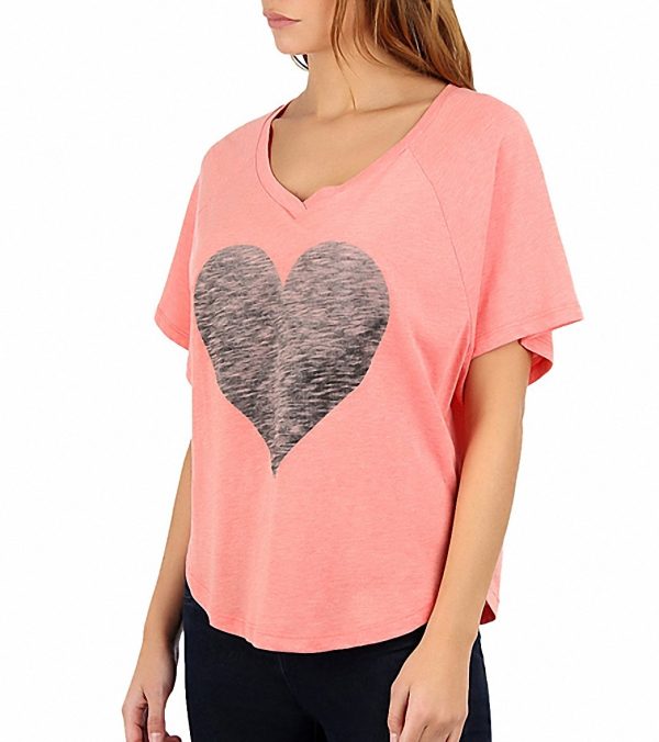 Billabong Women s Heart You And Me S S Tee Online Sale - Image 2