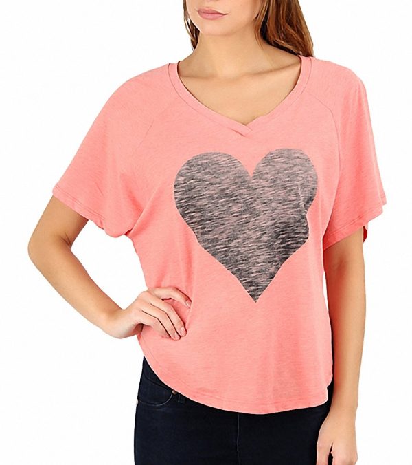 Billabong Women s Heart You And Me S S Tee Online Sale