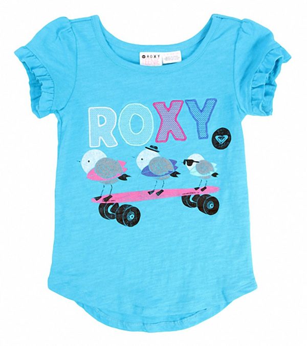 Roxy Kids  Turn It Round S S Ruffle Tee (2T-6X) Hot on Sale - Image 5