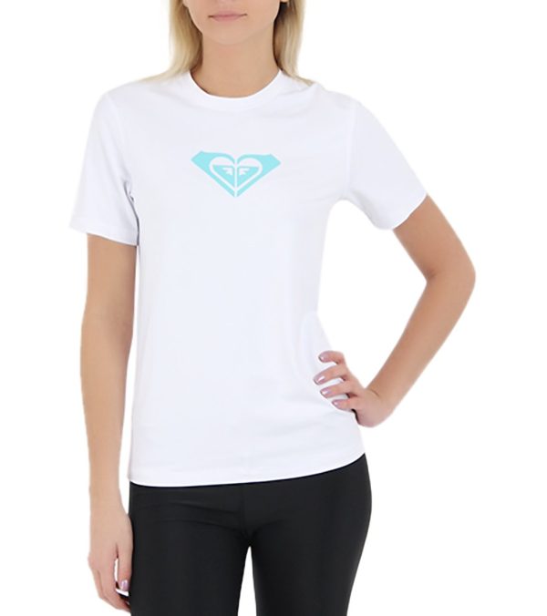Roxy Women s Basically Roxy S S Surf Shirt Sale